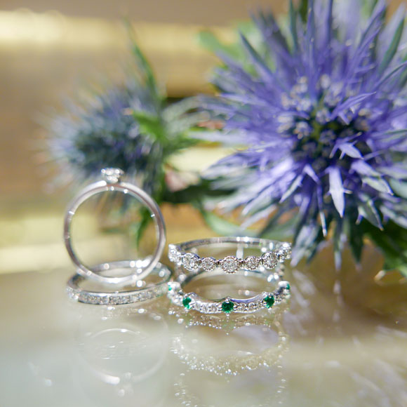 イサロイ「2連タイプのエタニティリング」のコーディネート